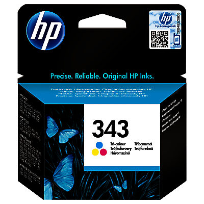 HP 343 Inkjet Cartridge, Colour, C8766EE HP 343 Inkjet Cartridge, Colour, C8766EE